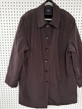 Sonoma Dark Brown Woman’s Trench Coat tag size removed but measurements in pics